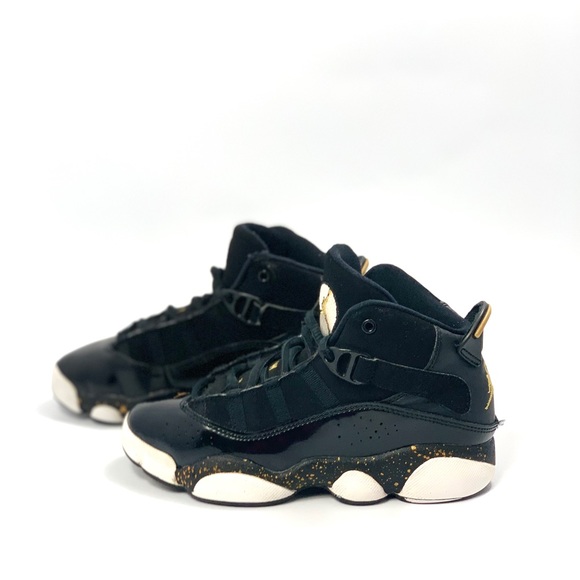 Nike Jordan 6 Ring Black & Gold Size 13 - Picture 3 of 7